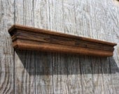 Decorative Wall Shelves - Custom built Wood wall shelf