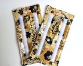 READY TO SHIP -2 Reusable Swiffer Wet Jet Pads. Mop Pads -Floral on Cream (or pick your fabric)