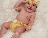Chick Hat & Diaper Cover Set Crochet Baby - Newborn NB Beanie Cap Shoes 0-12months Costume Halloween Christmas Thanksgiving