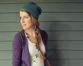 CUSTOMIZABLE ADULT Slouchy Crochet Beanie