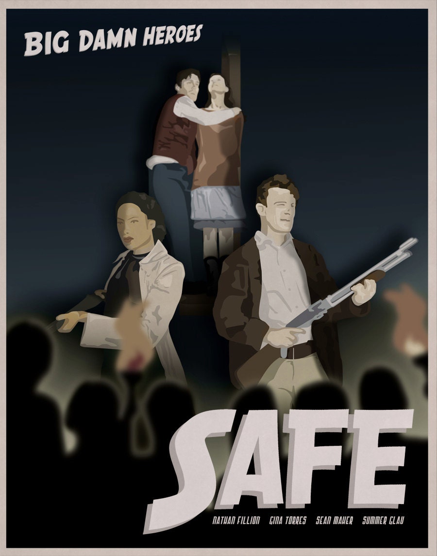 Safe - FIrefly Illustrated Poster