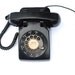 Vintage Rotary Dial Phone, Black Rotary Desk Phone, Vintage Mid century Phone, Retro Phone, Back To School, Black