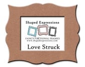 16x20 Love Struck Unfinished - curvy picture frame