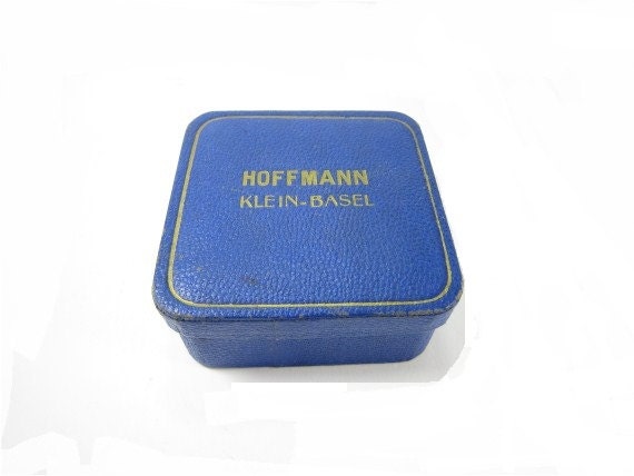 Vintage Jewelry Box French Vintage Box Blue