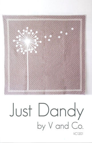Just Dandy Dandelion Quilt Pattern by V and Co - Children's Quilt