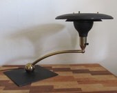 W.G. Wheeler Saucer Lamp - Free Shipping