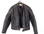 80s Men's Schott leather jacket size 40 RARE