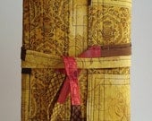 Handcrafted Journal - Yellow Urban Couture