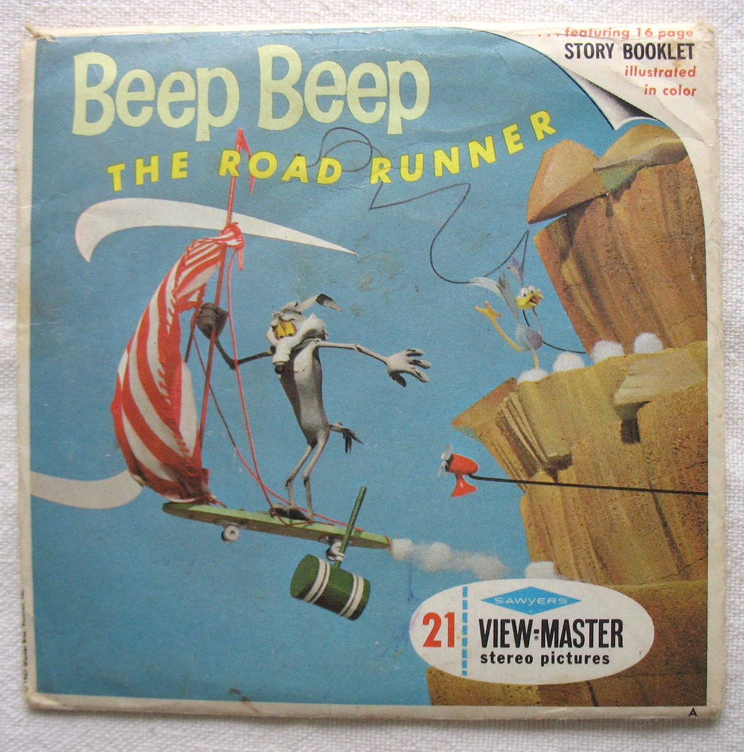 View-Master Reels Beep Beep The Road Runner Original Package from 1967 GAF ViewMaster Reels B538