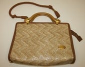 wicker handbag,vintage wicker purse,vintage wicker handbag,wicker bag,alma,70s wicker purse,accessory wicker,vintage 70s purse,