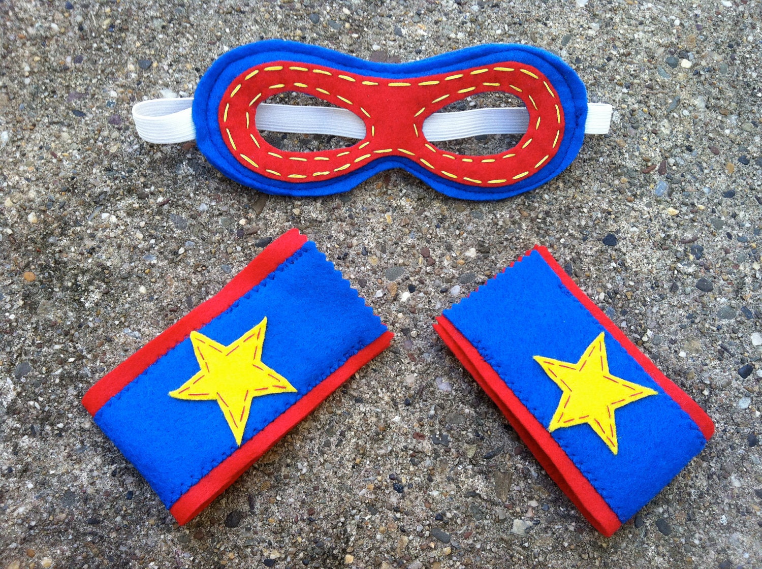 Superhero Mask and Cuffs