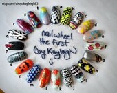 Custom Nail Art Set - Wheels 1-5