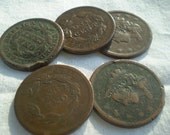 Matron Head Coins Set of 5