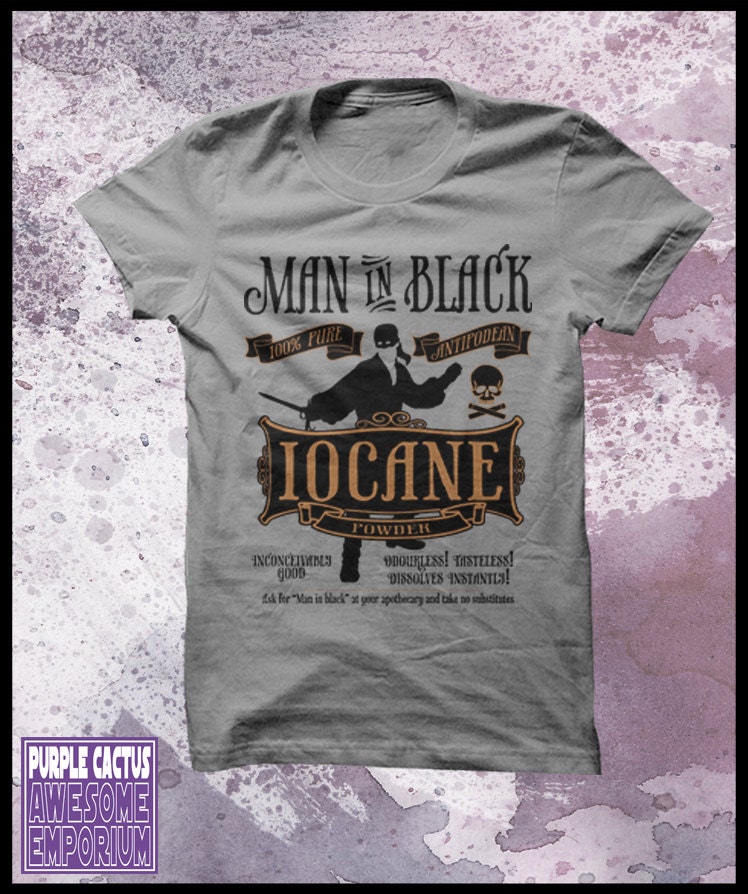 Princess bride tshirt "Iocane Powder" Mens tshirt