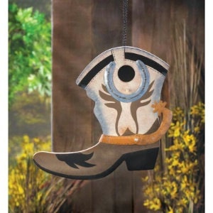 Western Boot Birdhouse