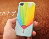 Apple iphone case for iphone iphone 5 iphone 4 iphone 4s iPhone 3Gs : colorful rainbow hot balloon
