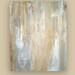 Large Original Abstract Acrylic Painting Fine Art on Gallery Canvas Modern Contemporary Titled: WHITE DOVE. 30x36x1.5" by Ora Birenbaum