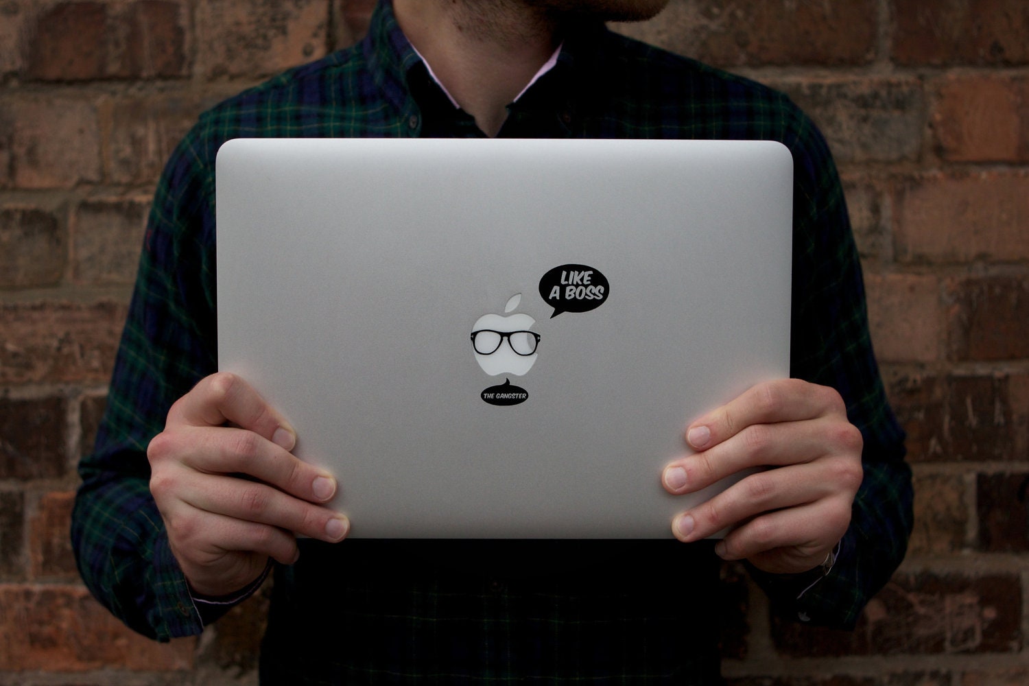 MacBook Sticker - The Gangster and Like a Boss