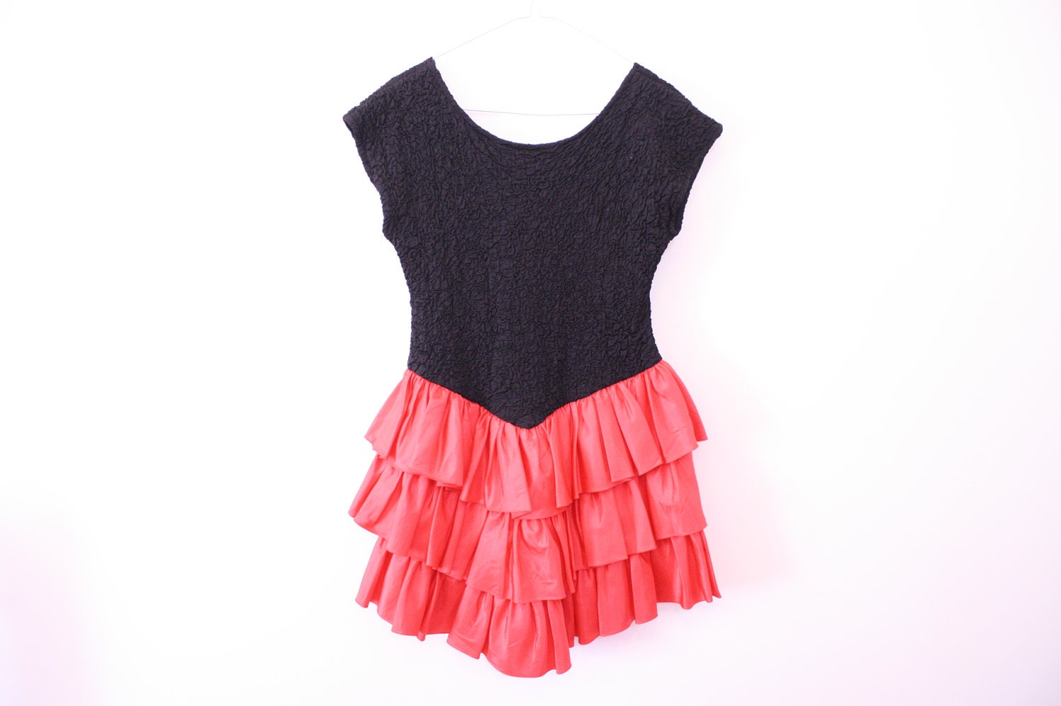 SALE SALE 80s RaRa Flamenca Party Dress