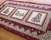 Christmas Ginger Bread Table Runner