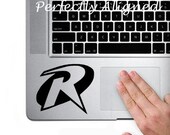 Vinyl Decal - Batman inspired Robin Symbol decal for Macbook trackpad