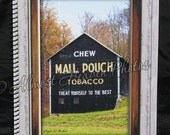 Beautiful Autumn Mail Pouch Barn Notebook Journal