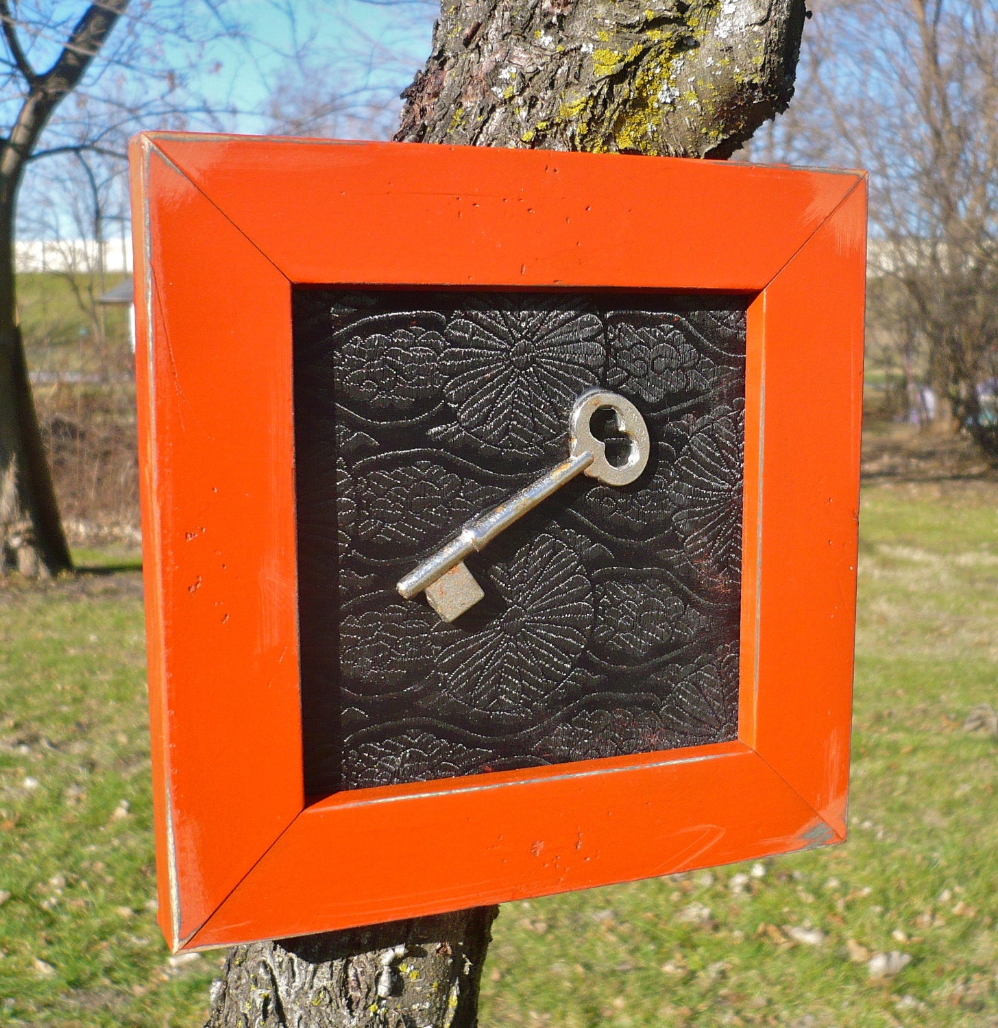 Skeleton Key Wall Hanging Cottage Chic Vintage Keys