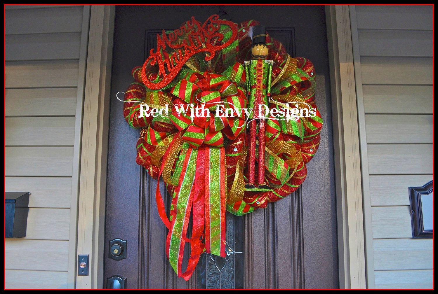 SALE, Christmas Wreath, Christmas, Wreath, Christmas Decor, Christmas Decoration, Whimsical Wreath, Whimsical Decor, Whimsical Decoration