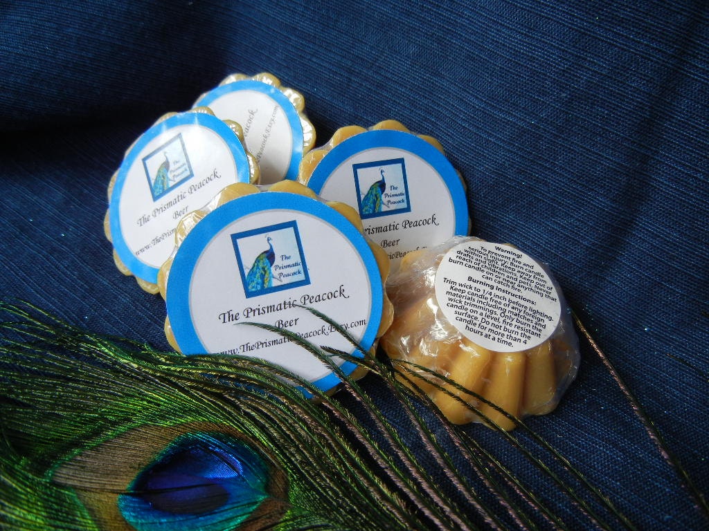 Natural Soy Melting Tarts Beer Scented Fathers Day Gift