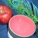 Soy Candle 16oz Travel Tin Macintosh Apple Triple Wicked Red Classic Fragrance