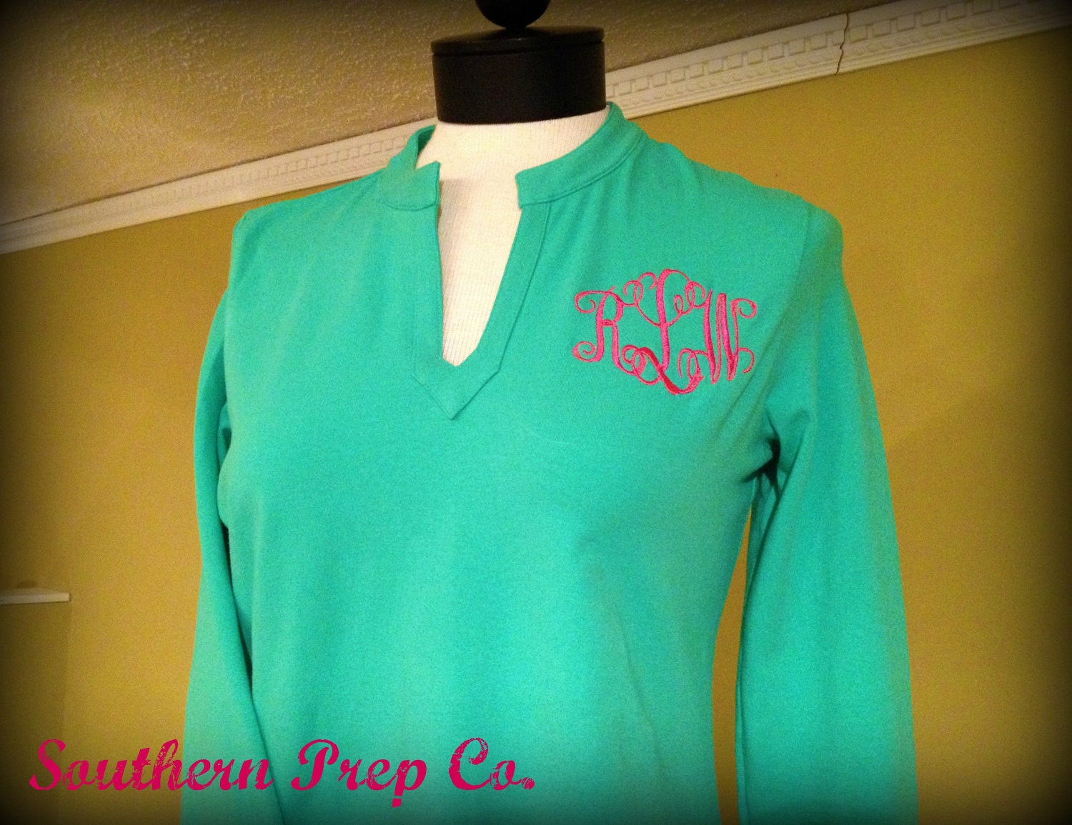 Ladies Monogrammed Tunic