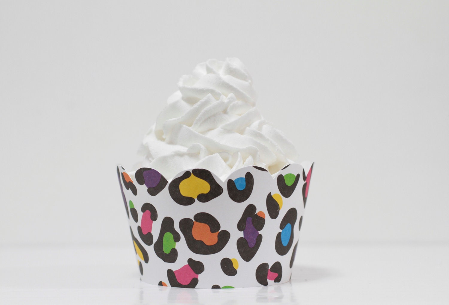 Rainbow Cheetah Print Cupcake Wrappers Il_170x135