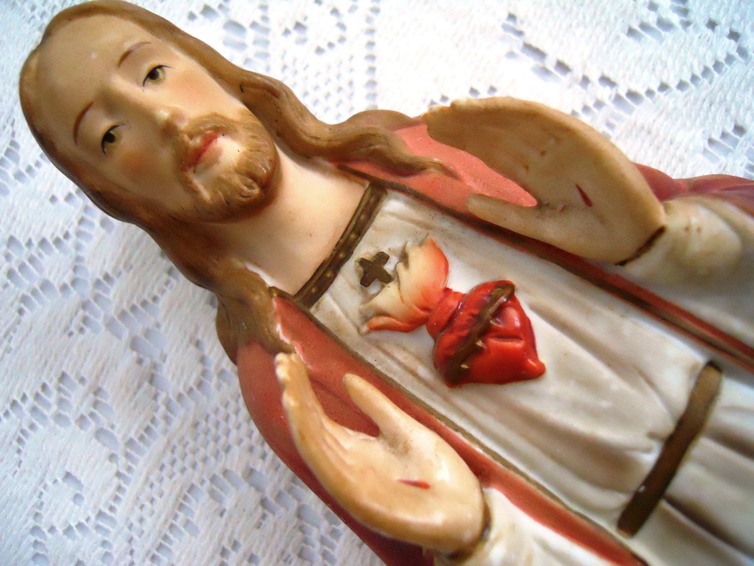 Vintage Statue of Jesus. 1961