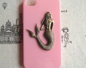 Steampunk Mermaid  hard case For Apple iPhone 4 case iPhone 4s case cover