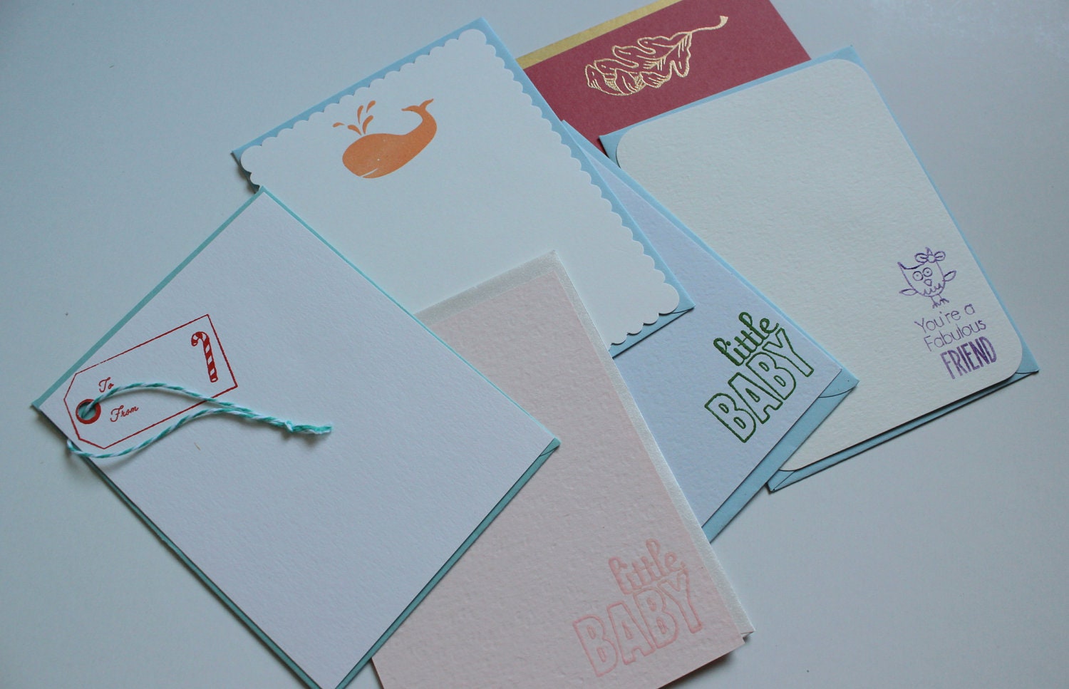 Mixed Card Set - Pastels