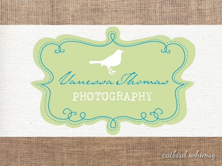 Premade logo and watermark for photographers or small businesses