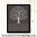 DIY Custom Wedding Gift Idea Scripture Initials Art 8x10 16x20 Tree 1 Corinthians