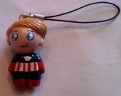 The Avengers - Steve Rogers Phone Charm