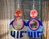 Craft Beer Can Earrings