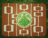 5 x 7 Mod style holiday print