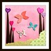 Children's Art, Nursery Art, Kids Decor, Nursery Wall Art, Butterflies and Buttons
