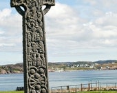 St Martin's Celtic Cross on Isle of Iona Scotland