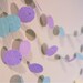 Listing for ALISA, HANDMADE PAPER, Circle Garland, Colorful, Recycled