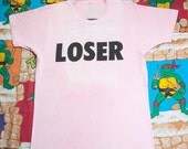 20% OFF original vintage SUB POP "Loser" Size L pink T-Shirt