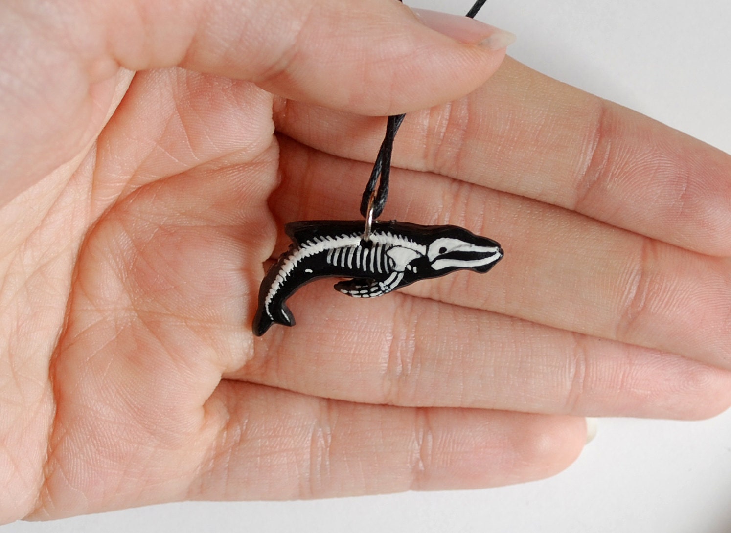 Humpback Whale Skeleton Necklace