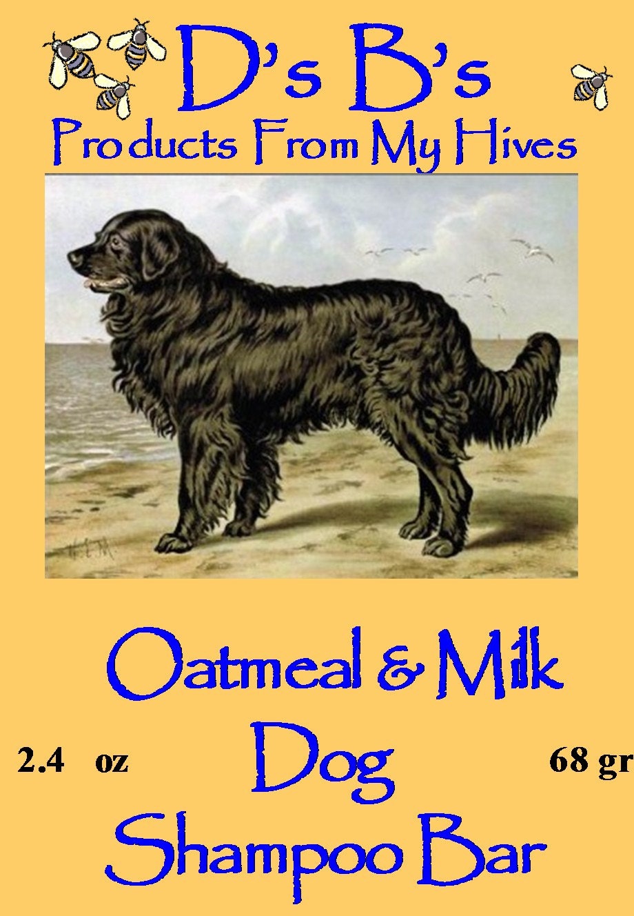 Dog Shampoo, Honey Milk & Oatmeal