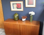 Mid Century Modern Danish Teak Credenza Sideboard by Poul Hundevad - athomemodern