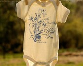 ORGANIC COTTON All Good Things Are Wild and Free Bodysuit (You Choose Size)