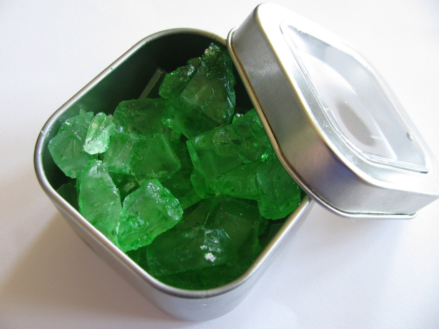 Kryptonite Rock Candy in Protective Casing : Lime