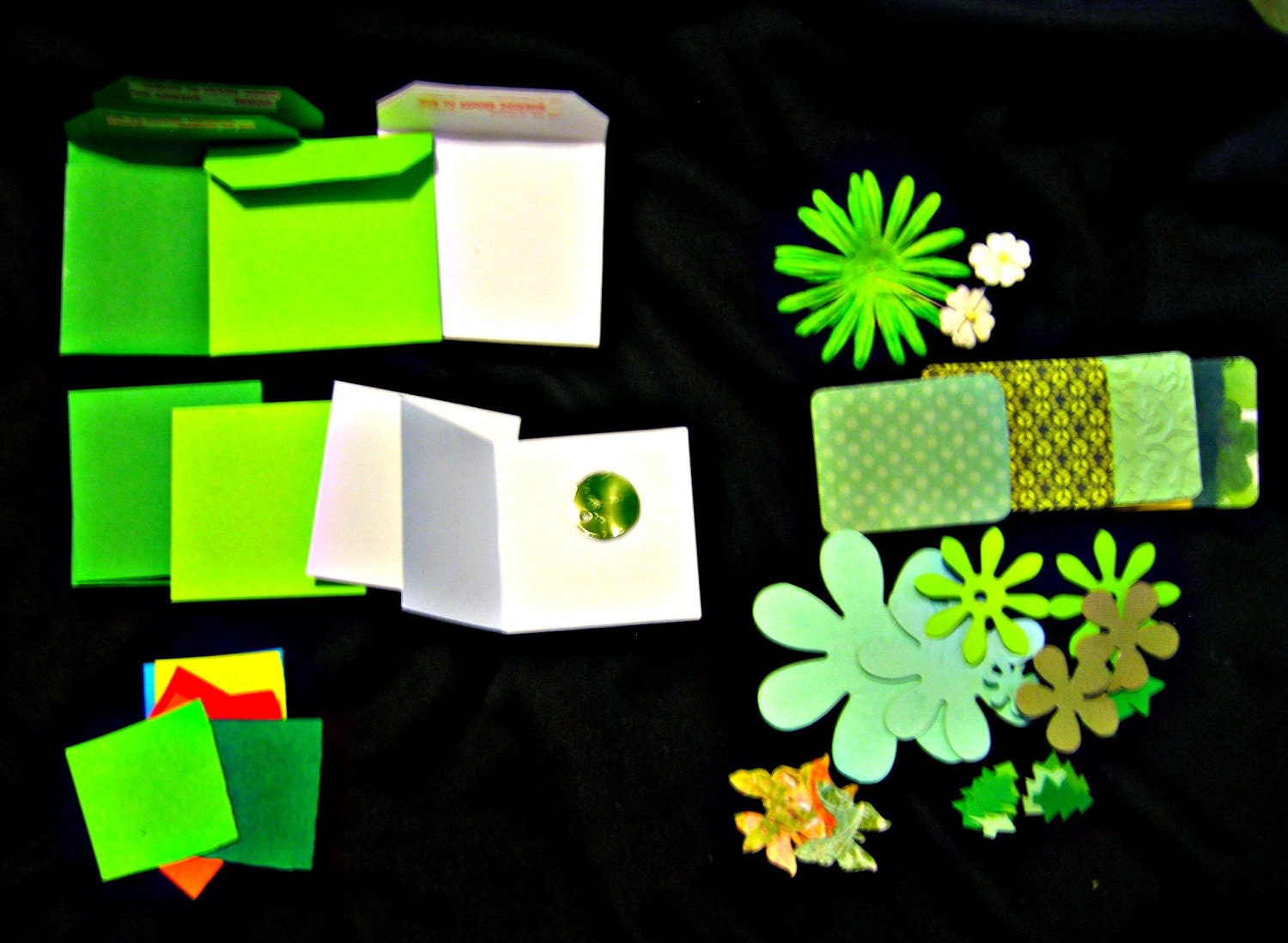 Green Greeting Card Maker Kit